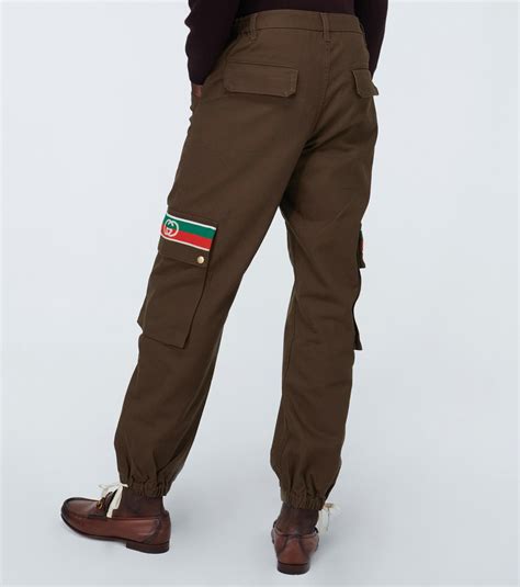 gucci cargos|Gucci trousers for men.